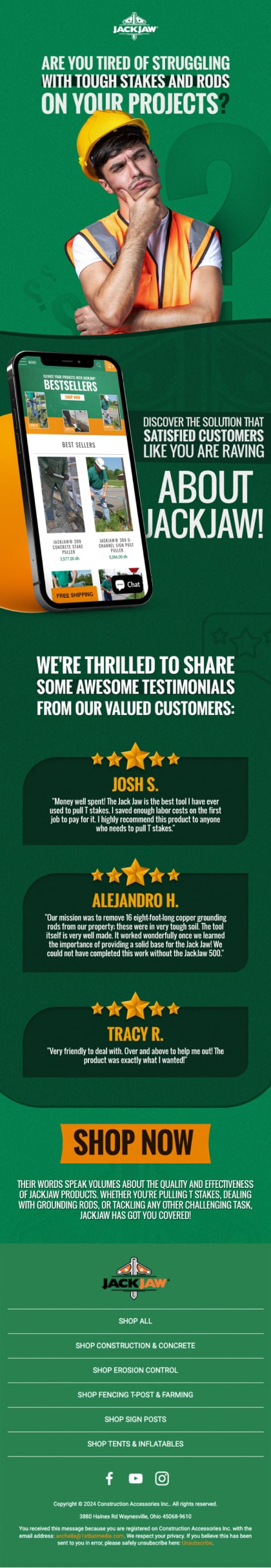 email ad sample