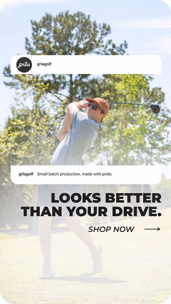 instagram ad sample