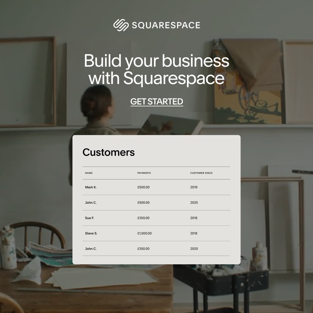 online ad sample