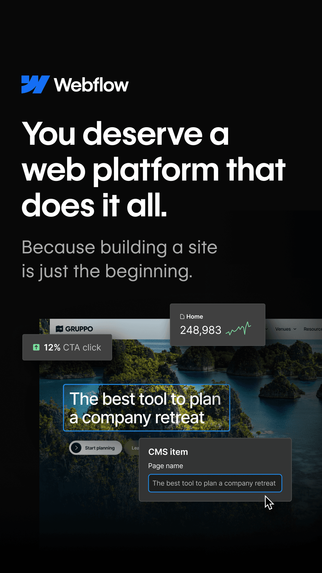 online ad sample