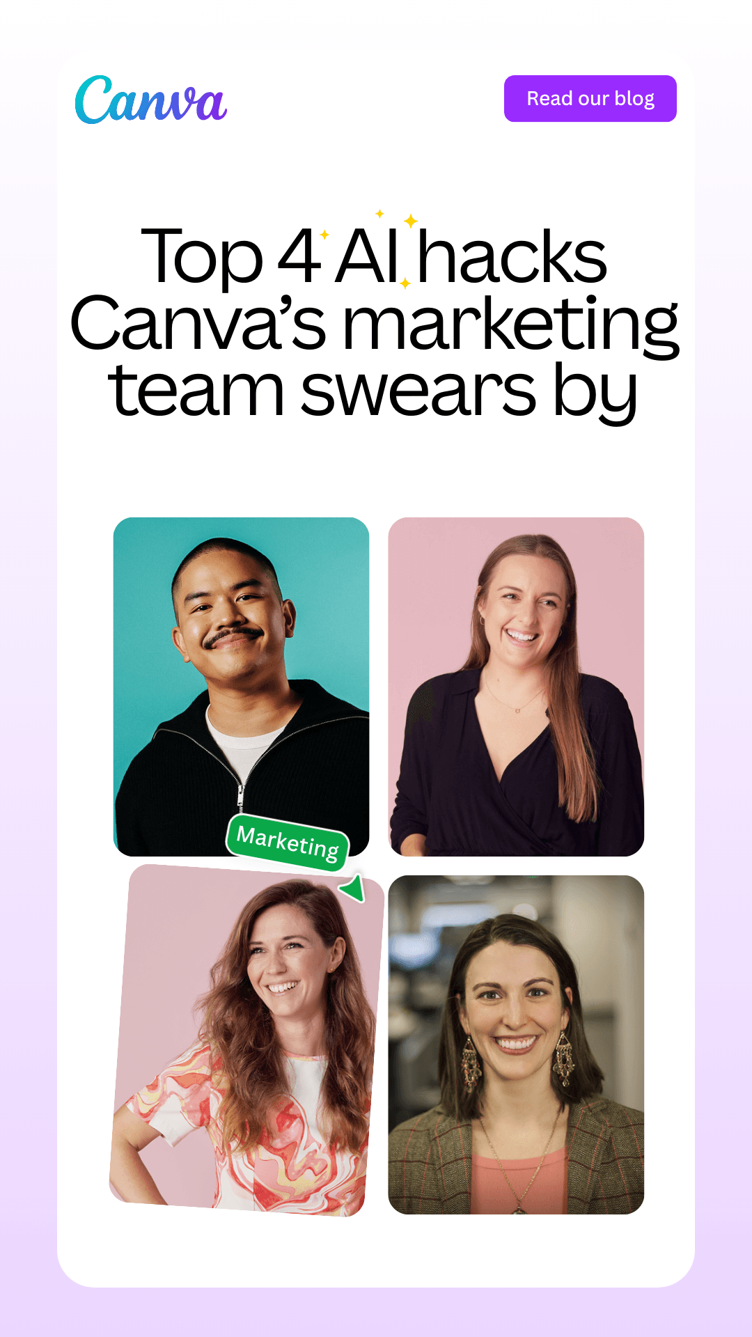 online ad sample