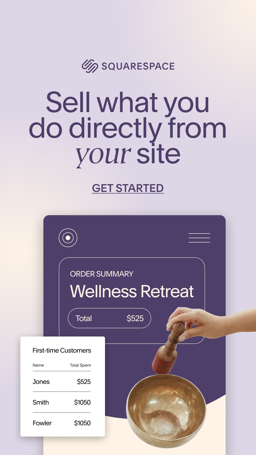 online ad sample