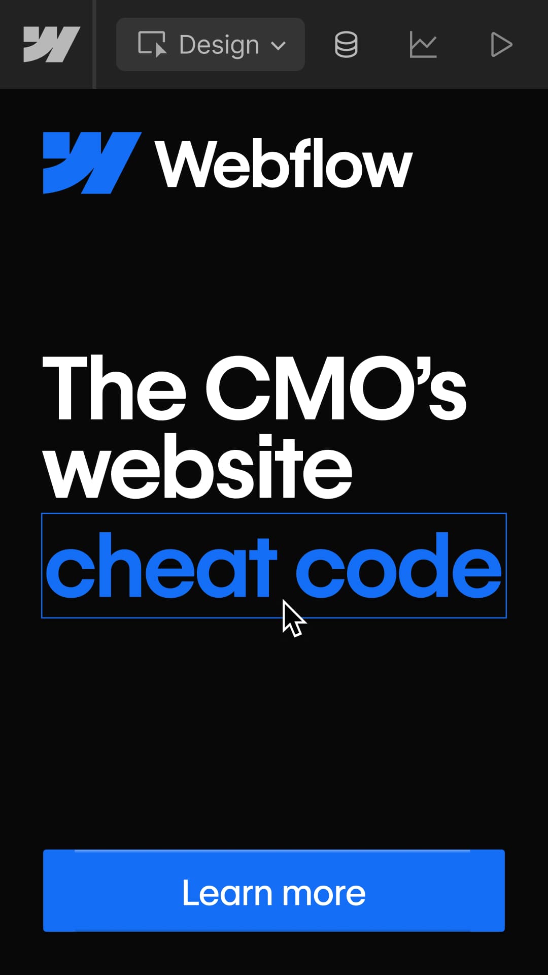 online ad sample